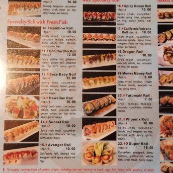 Super Sushi - New Menu has pictures! - Sushi Bars Near Me - Las Vegas, Nevada Super Sushi - New Menu has pictures! - Sushi Bars Near Me - Las Vegas, Nevada