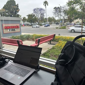 America's Tire - What a nice temporary office! - Tires Near Me - Cerritos, California
