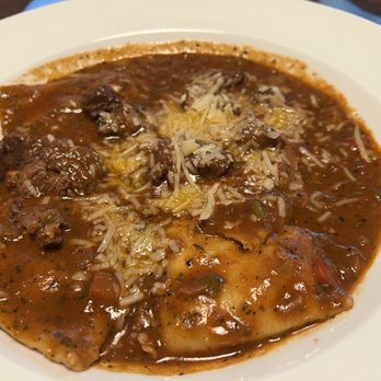 Los Olivos Bistro - Raviolis with beef ragu - Empanadas Near Me - Boca Raton, Florida