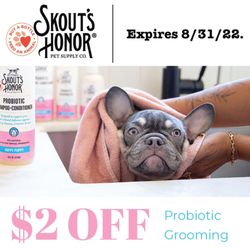 Rancho Feed & Pet - Skout's Honor $2 OFF Grooming products.