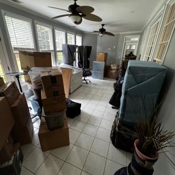 Burks Moving - Furniture is padded and ready to load. - Movers Near Me