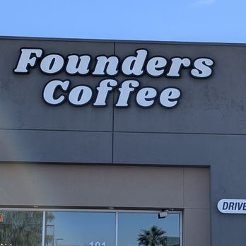 Founders Coffee - St Rose - Pretty easy place to find, as you can see, they're signed as you're driving down St. Rose parkway. - Coffee & Tea Near Me - Henderson, Nevada