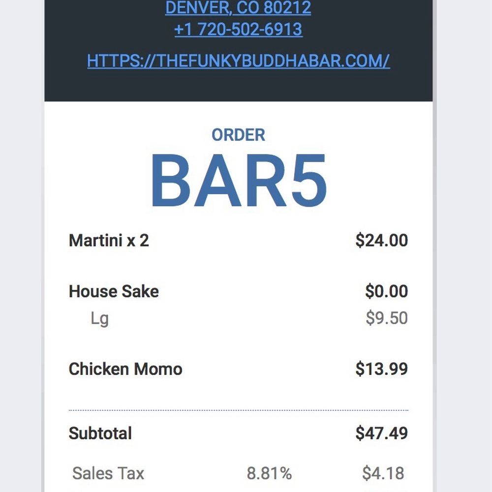Receipt Receipt