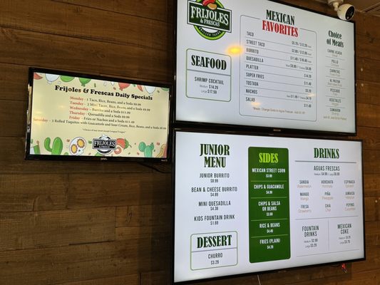 Frijoles & Frescas Grilled Tacos by null