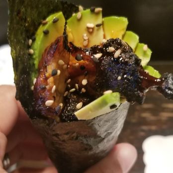 Mr. Sushi - Eel hand roll! - Sushi Bars Near Me - Valencia, California Mr. Sushi - Eel hand roll! - Sushi Bars Near Me - Valencia, California