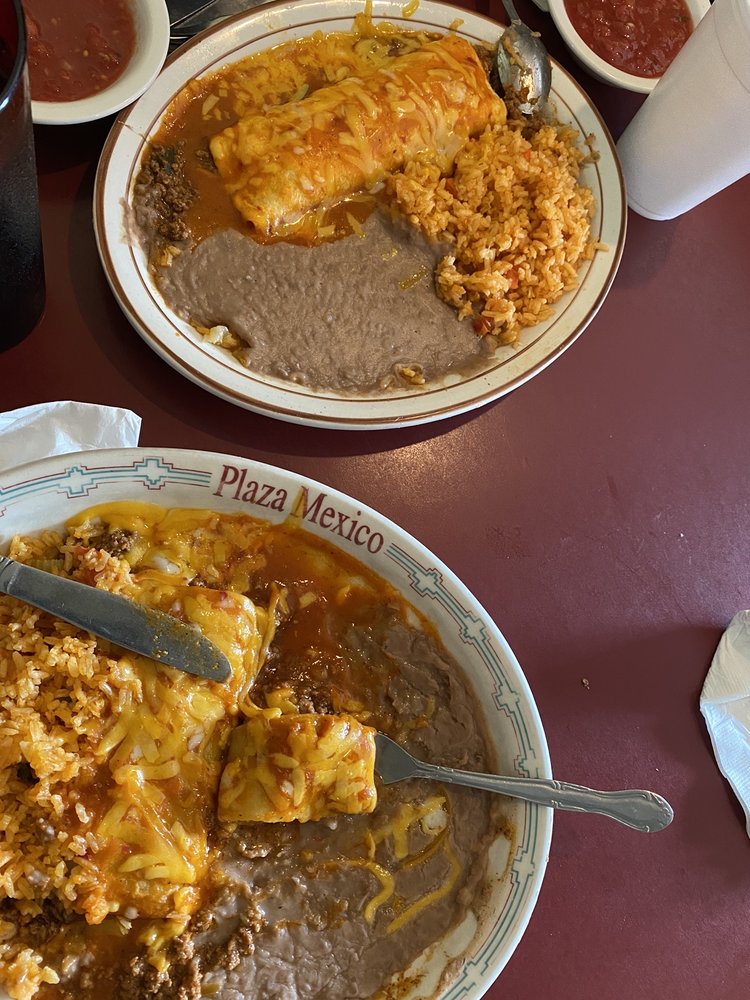 Food from Plaza Mexico