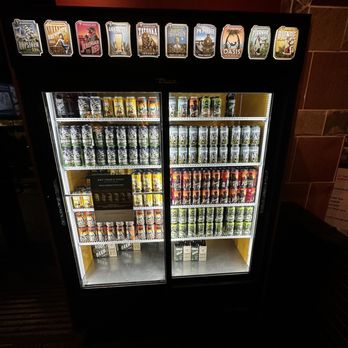 BJ's Restaurant & Brewhouse - Beverage display - Pizza Near Me - Austin, Texas BJ's Restaurant & Brewhouse - Beverage display - Pizza Near Me - Austin, Texas