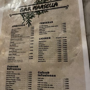 Marsella - Pubs Near Me - Barcelona, B