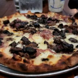 Spasso Italian Grill - One of their excellent wild mushroom pizza