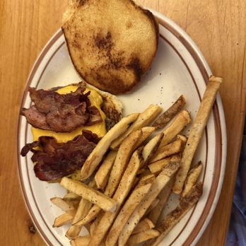 Western Cafe - Bacon cheese burger - Breakfast & Brunch Near Me - Bozeman, Montana