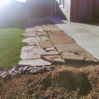 Extreme Landscaping - Look at the steps they are crooked and wobbly - Landscaping Near Me