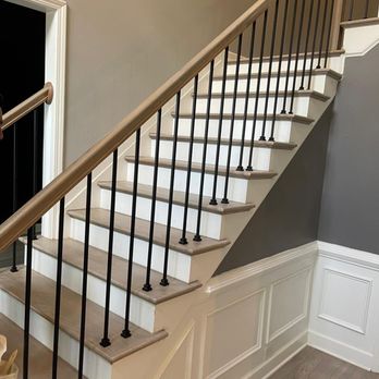 Ferreira Floors - a staircase in a home - Flooring Near Me - Marietta, Georgia Ferreira Floors - a staircase in a home - Flooring Near Me - Marietta, Georgia