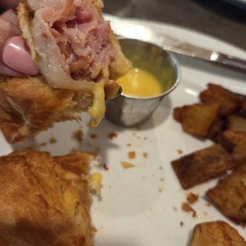 1MTN - Ham and cheese crescent with honey mustard was fresh and plentiful - Comfort Food Near Me - Dover, Vermont 1MTN - Ham and cheese crescent with honey mustard was fresh and plentiful - Comfort Food Near Me - Dover, Vermont