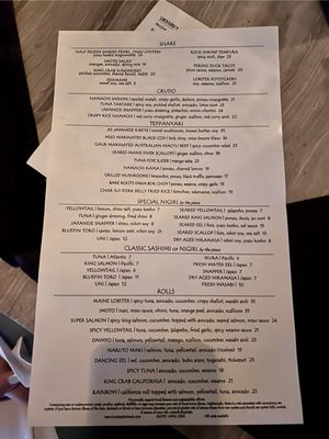 Menu photo 5 Imoto Palm Beach, FL
