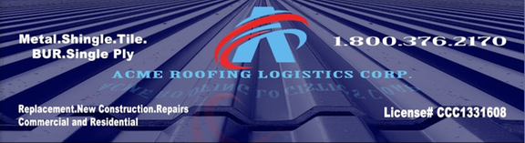 Slide of ACME Roofing Logistics