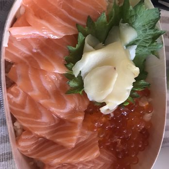 Gozen Shun - Scottish Salmon and Inkura Bowl - Japanese Near Me - Pasadena, California Gozen Shun - Scottish Salmon and Inkura Bowl - Japanese Near Me - Pasadena, California