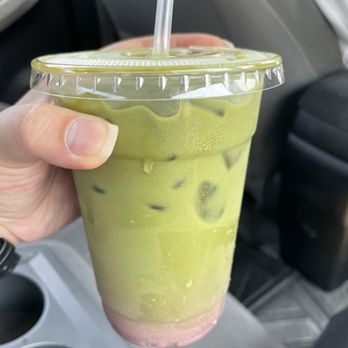 Michette - Raspberry matcha latte - Bakeries Near Me - Somerville, Massachusetts