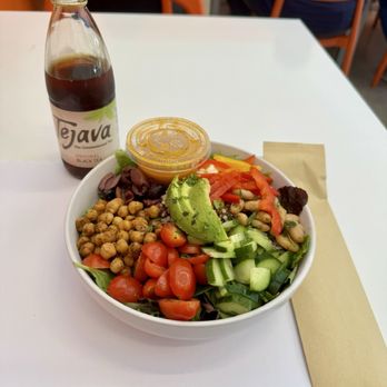 Baked It Myself - Mediterranean Bowl - Salad Near Me - Van Nuys, California Baked It Myself - Mediterranean Bowl - Salad Near Me - Van Nuys, California