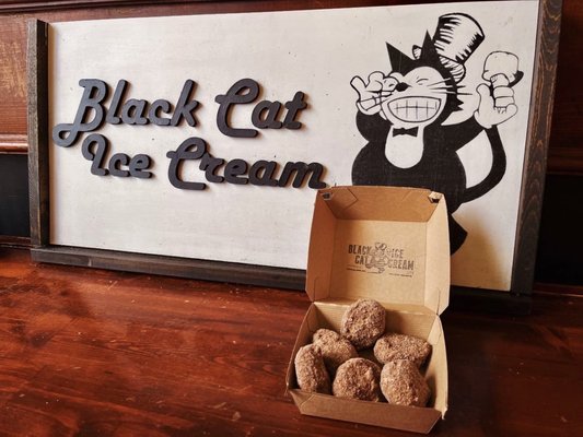 Black Cat Ice Cream by null