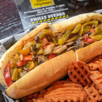 Loading Zone Philly Steaks - Mushroom Cheese Steak - Cheesesteaks Near Me - Orlando, Florida
