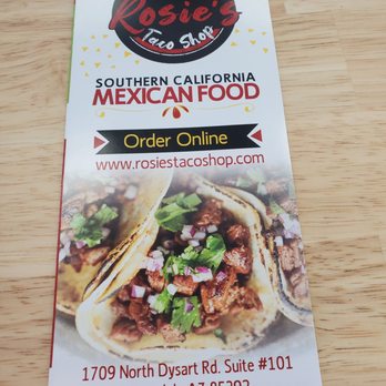 Rosie’s Taco Shop - Tacos Near Me - Avondale, Arizona Rosie’s Taco Shop - Tacos Near Me - Avondale, Arizona