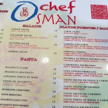 Chef Osman - Menu - Italian Near Me - Miami Beach, Florida