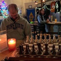 Chess is catching on here. Personally I love both beer and chess, but if I had to pick one it would have to come from a keg Chess is catching on here. Personally I love both beer and chess, but if I had to pick one it would have to come from a keg