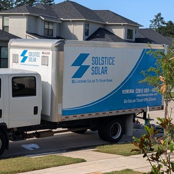 Solstice Solar - Solstice Truck - Solar Installation Near Me - Houston, Texas