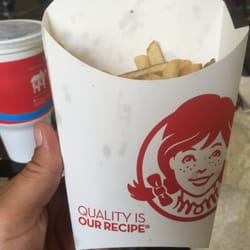 Wendy's - This is my large fry that I paid an extra dollar for..