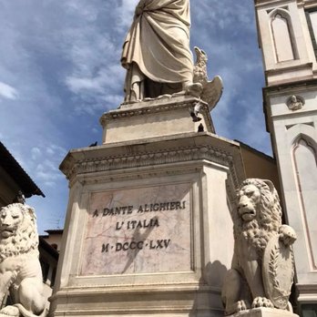 Piazza del Duomo - Dante statue - Public Plazas Near Me - Florence, FI