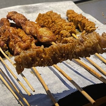 XINJIANG BBQ - 4 Hot Chicken Skin - Barbeque Near Me - Monterey Park, California XINJIANG BBQ - 4 Hot Chicken Skin - Barbeque Near Me - Monterey Park, California