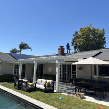 Unlimited Solar Panel Cleaning - One section finished and working on the next - Solar Panel Cleaning Near Me - Cypress, California Unlimited Solar Panel Cleaning - One section finished and working on the next - Solar Panel Cleaning Near Me - Cypress, California
