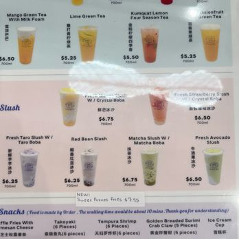 O Tea Bar - Bubble Tea Near Me - Las Vegas, Nevada