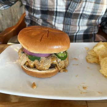 Basecamp - Fantastic jalepeno burger - American Near Me - Girdwood, Alaska