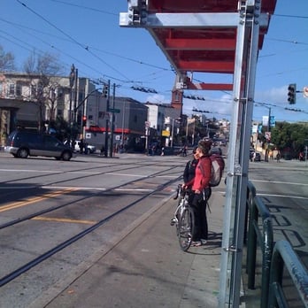MUNI - 22 Fillmore - Wonderful wall that provides NO shelter. - Public Transportation Near Me MUNI - 22 Fillmore - Wonderful wall that provides NO shelter. - Public Transportation Near Me