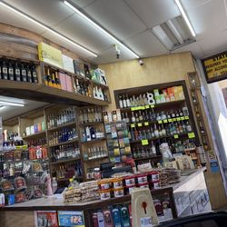 The cash register area