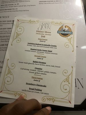 Menu photo 4 Saint John New Orleans, LA Menu photo 4 Saint John New Orleans, LA