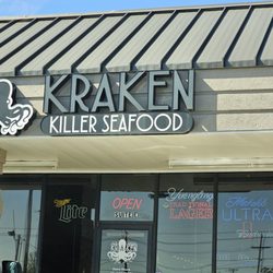 Kraken Killer Seafood - Outside sign