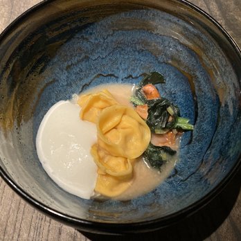 Madcap - Rabbit tortellini with parmesan foam and other deliciousness - New American Near Me - San Anselmo, California