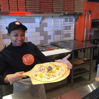 Blaze Pizza - She had an equally wonderful personality to match the pizza - Salad Near Me - Edmonton, Alberta Blaze Pizza - She had an equally wonderful personality to match the pizza - Salad Near Me - Edmonton, Alberta
