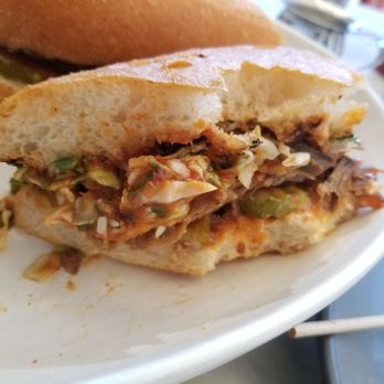The Macintosh - Brisket had yummy bbq sauce and perfect amount of coleslaw. - New American Near Me - Phoenix, Arizona