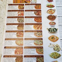 Mr Pan Pizza - Interesting pizza menu.