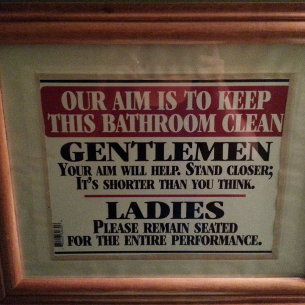 Loon Saloon - A little humor while you visit the facilities. - Grocery Near Me - Cable, Wisconsin Loon Saloon - A little humor while you visit the facilities. - Grocery Near Me - Cable, Wisconsin