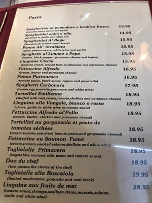Menu photo 2 Ciccio Cafe Quebec City, QC Menu photo 2 Ciccio Cafe Quebec City, QC