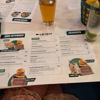 Holey Moley - Menu - Mini Golf Near Me - Irvine, California Holey Moley - Menu - Mini Golf Near Me - Irvine, California