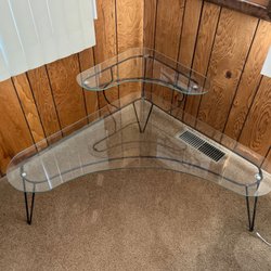 Morton Grove Mirror & Glass - Glass table-made possible by Alan at Morton Grove Mirror and Glass