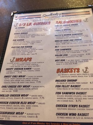 Menu photo 3 Southside Bar & Grill Coopersville, MI Menu photo 3 Southside Bar & Grill Coopersville, MI