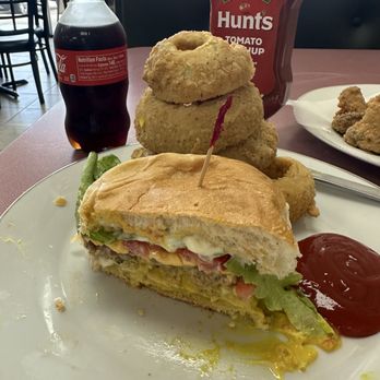 Waterfalls Cafe - Started to eat and remembered to take a picture.  Just know it is very good. - American Near Me - Spring, Texas