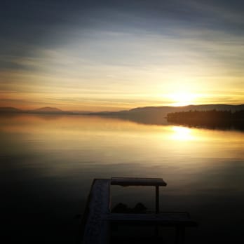 The Raven - Beautiful winter sunset! - American Near Me - Bigfork, Montana