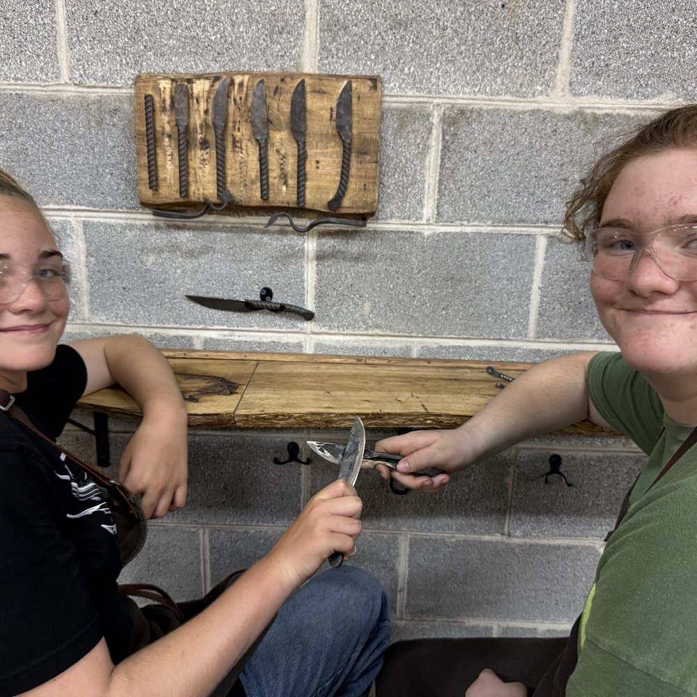 Lawless Forge - Knife complete! - Team Building Activities Near Me - Sterling, Virginia
